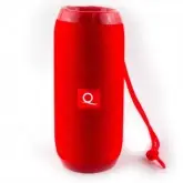 CAIXA DE SOM QUANTA QTSPB33 COM RADIO FM, USB, BLUETOOTH E SD - VERMELHO