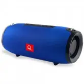 CAIXA DE SOM QUANTA QTSPB34 COM RADIO FM, USB, SD CARD, AUXILIAR E BLUETOOTH - AZUL