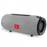 CAIXA DE SOM QUANTA QTSPB34 COM RADIO FM, USB, SD CARD, AUXILIAR E BLUETOOTH - PRATA