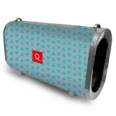 CAIXA DE SOM QUANTA QTSPB35 COM RADIO FM, USB, SD CARD, AUXILIAR E BLUETOOTH - TURQUESA