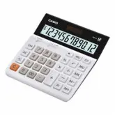 Calculadora Casio Dh-12-We-W-Dp 12 Dígitos - Branco Preto