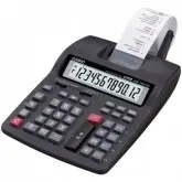 Calculadora Casio Hr-150rc Com Bobina Preto