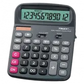 Calculadora Truly 836A Media 12 Dígitos