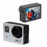 CAMERA GOAL PRO HERO 3 PRATA COM VISOR