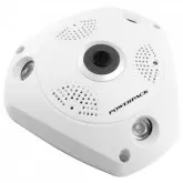 CAMERA IP POWERPACK CAM-IP362 WH 360o 960P 1.3MP BIVOLT-BRANCO