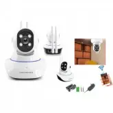 CAMERA IP WIRELES POWERPACK CAM-IP808 WH 720P 1.0MP VISAO NOTURNA-BRANCO