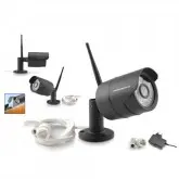 CAMERA IP WIRELESS POWERPACK CAM-IP908 BK 720P 1.0MP VISAO NOTURNA-PRETO