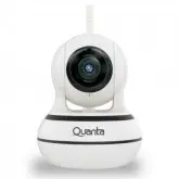 CAMERA IP WIRELESS QUANTA QTIPC03 3MP/ HD/ IF/ WIFI/ MOV - BRANCO