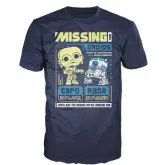 CAMISETA FUNKO POP TEES C-3PO E R2-D2 - PP