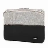 CAPA PARA NOTEBOOK QUANTA QTCAP133 COM BOLO 13.3 CINZA E PRETO