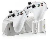 CARREGADOR BLOCK DUO CHARGE NYKO BRANCO XBOX ONE
