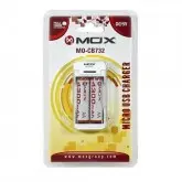 CARREGADOR DE PILHA MOX MO-CB732 COM 2 PILHAS AA 4300