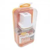 CARREGADOR MOXOM KH-20Y C/CABO V8 2P-USB 2.4A