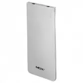 CARREGADOR PORTATIL USB MOX MO-P660 ULTRA SLIM 6000MAH - CINZA