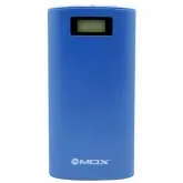 CARREGADOR PORTATIL USB MOX P2080 20.000 MAH AZUL