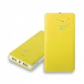 CARREGADOR USB ROADSTAR RS-02B 10000MAH AMARELO