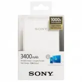 CARREGADOR USB SONY CP-V3B 3400MAH BRANCO