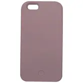 CASE COM LED PARA IPHONE 6S E 6S PLUS ROSA
