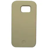 CASE COM LED PARA SAMSUNG S6 DOURADO