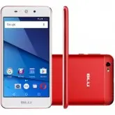 CELULAR BLU GRAND XL G150EQ 8GB / 3G / DUAL SIM / TELA 5.5equot; / CAMERAS 8MP E 5MP - VERMELHO E BRANCO