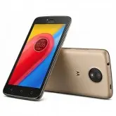 CELULAR MOTOROLA MOTO C PLUS XT1723 16GB / 4G / DUAL SIM / TELA 5.0equot; / CAMERAS 8MP E 2MP - DOURADO