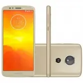 CELULAR MOTOROLA MOTO E5 XT-1944 16GB / 4G LTE / DUAL SIM / TELA 5.7equot; / CAMERAS 13MP E 5MP - DOURADO