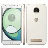 CELULAR MOTOROLA MOTO Z XT-1650-03 32GB / DUAL SIM / SINGLE SIM / TELA 5.5equot; / CAMERAS 13MP E 5MP - WHITE E FINE GOLD