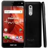 CELULAR POSITIVO TWIST S511 16GB / 3G / DUAL SIM / TELA 5.0equot; / CAMERAS 8MP E 5MP - BLACK