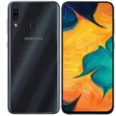 CELULAR SAMSUNG A30 A305G 32GB + SD 32GB / 4G / DUAL SIM / TELA 6.4equot; / CAMERAS 16MP + 5MP E 16MP - PRETO