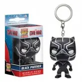 CHAVEIRO FUNKO POP KEYCHAIN CIVIL WAR - BLACK PANTHER