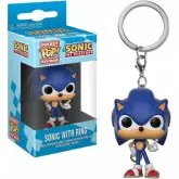 CHAVEIRO FUNKO POP KEYCHAIN SONIC - SONIC WITH RING