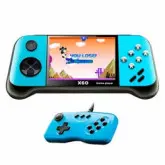 Console Game Box X60 +5000 Jogos + 1 Controle Extra - Azul