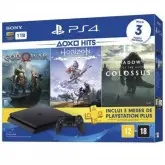CONSOLE SONY PLAYSTATION 1TB COM JOGOS GOD OF WAR / HORIZON ZERO DAWN / SHADOW OF THE COLOSSUS