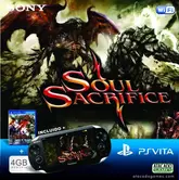 CONSOLE SONY PS VITA 4GB COM SOUL SACRIFICE
