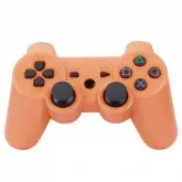 CONTROLE DUALSHOCK 3 PS3 PARALELO LARANJA