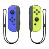 Controle Joy-Con para Nintendo Switch L e R - Azul e amarelo