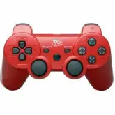 Controle Play Game Doubleshock para PS3 - Vermelho
