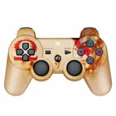Controle Play Game Dualshock 3 God of War Sem Fio para PS3 - Dourado