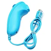 CONTROLE PLAY GAME NUNCHUCK WII AZUL