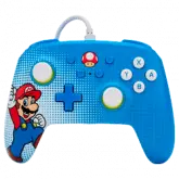 Controle PowerA Enhanced Wired para Nintendo Switch - Mario Pop Art (PWA-A-02733)