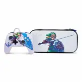Controle PowerA Enhanced Wired Zelda Sword Sem Fio para Nintendo Switch + Case - PWA-A-02221 (Caixa Danificada)