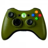 CONTROLE SEM FIO HALO KHAKI GREEN SEM CAIXA ORIGINAL XBOX 360