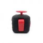 CUBO FIDGET QUANTA 6 BOTOES ANT-STRESS VERMELHO