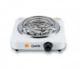 FOGAO ELETRICO QUANTA QTFGE4030 1 BOCA 5V 1000W 220V 50HZ-BRANCO