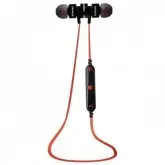 FONE AIWA AW-660BT SEM FIO MIC ENCAIXE MAGNETICO-VERMELHO E PRETO