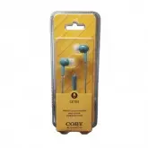 FONE DE OUVIDO COBY CE-102 COM MICROFONE AZUL