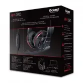 FONE DREAMGEAR DGHP-5527 HM-280 PRETO E VERMELHO
