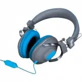 FONE ISOUND HM-260 AZUL E CINZA