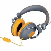 FONE ISOUND HM-260 LARANJA E CINZA