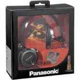 FONE PANASONIC RP-DJ600PP PRETO E CINZA